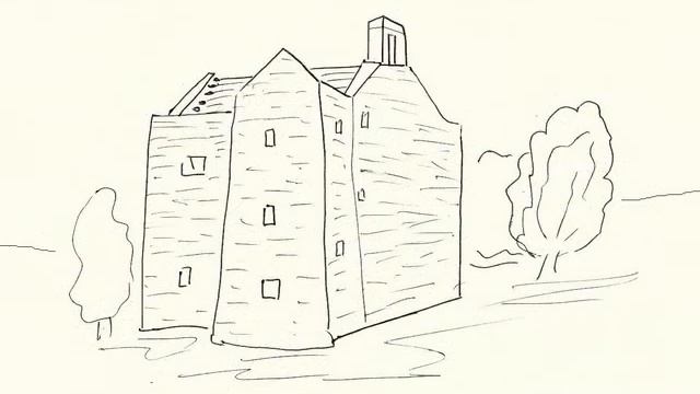 JJ's Finnegans Wake drawings.