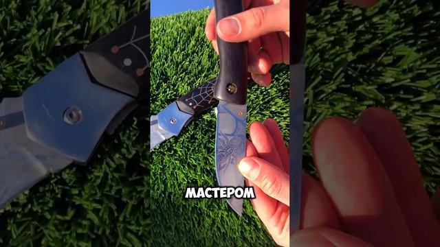 ТАКОЙ гравировки нигде не найдете #ножи #нож #russia
