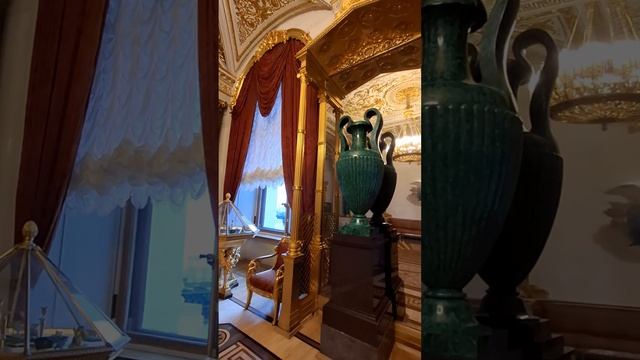 Малахитовая гостиная.Зимний дворец