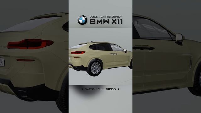 BMW X11 CONCEPT CAR YELLOW SAND - SHORTS 4