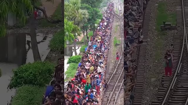 Trains in Bangladesh #shortsvideo