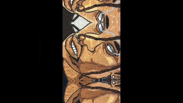 Вышивка гладью #вышивка #вышивкагладью #рукоделие #своимируками #travisscot #astro #hiphop #music