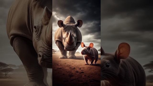 Будущее здесь: гибридные животные с искусственным интеллектом!