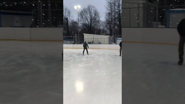 Туса в Останкино на льду)