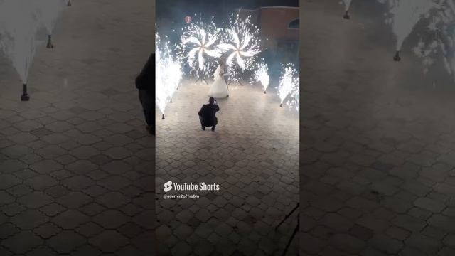 СВАДЬБА!!!ФИНАЛ!!!ХОЛОДНЫЙ ФОНТАН!!!ОГНЕННЫЕ ВЕРТУШКИ!!!Shorts