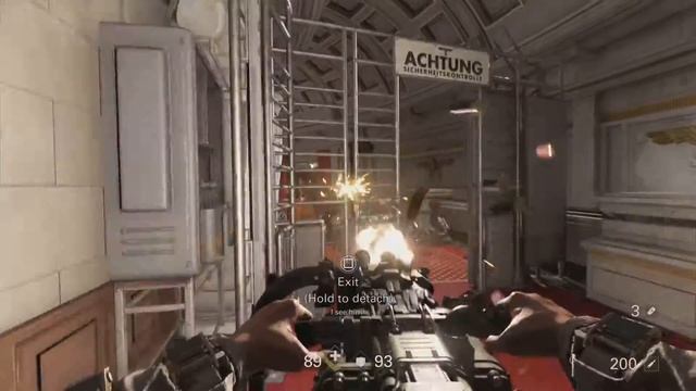 Wolfenstein 2: The New Colossus Courthouse - Mein Leben Difficulty
