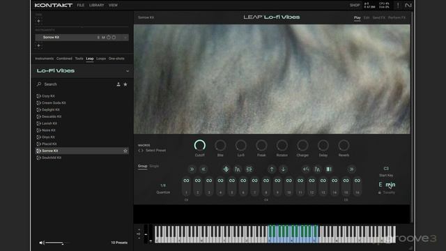 11. Leap: Keyboard Section