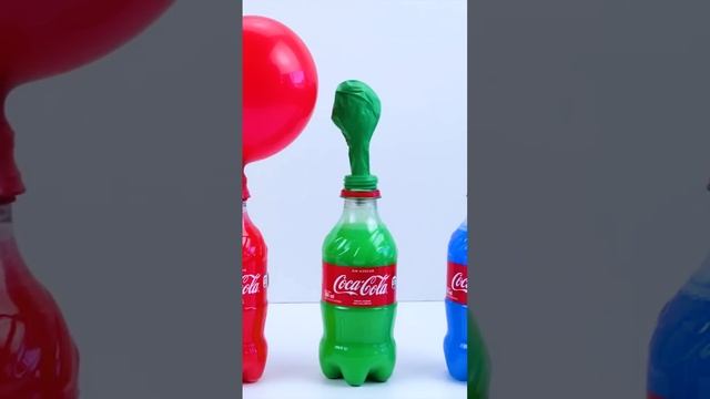 5 Bottles Balloons   How to make Rainbow Coca-cola Bottle Beads Balloons Soccer Balls ASMR