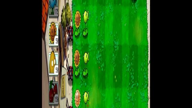 1 часть про  plants vs zombies.