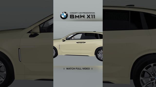 BMW X11 CONCEPT CAR YELLOW SAND - SHORTS 6