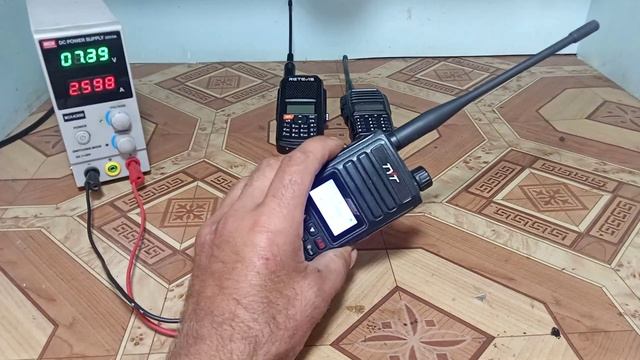 Токи потребления рации при максимальной мощности.