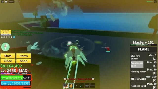 Surviving As SABO For 50 Hours (Blox Fruits)