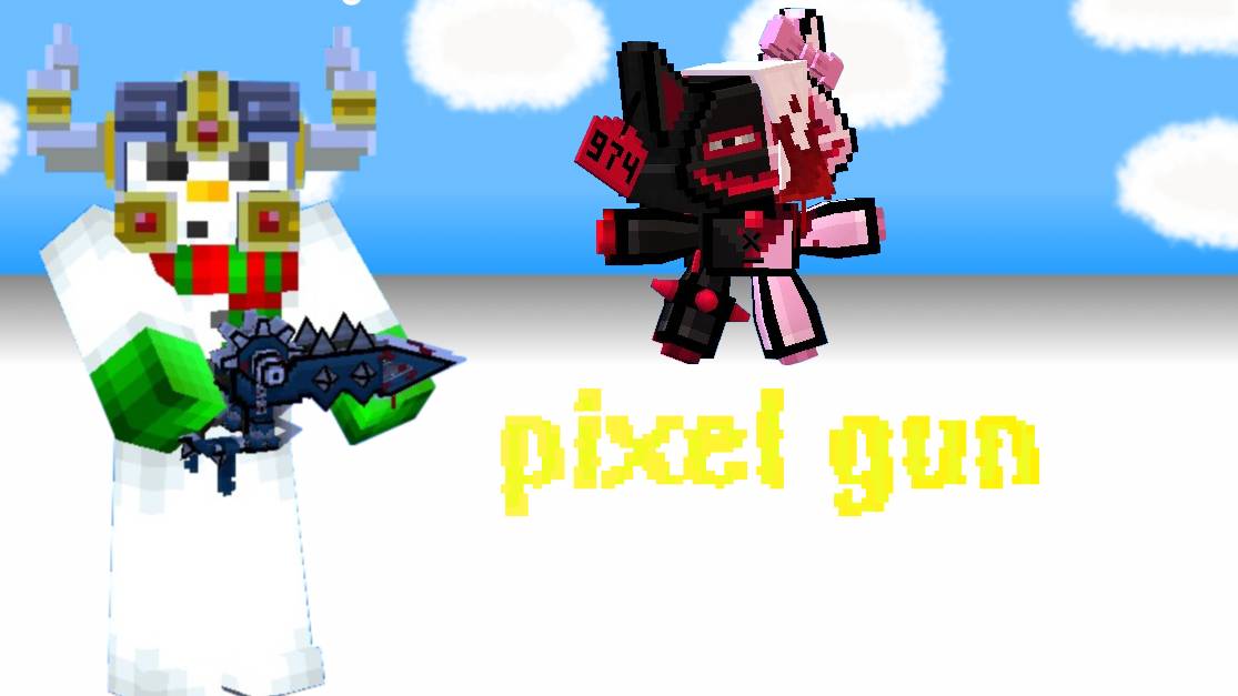 играю как кибер 👈Pixel Gun 3D PC Edition