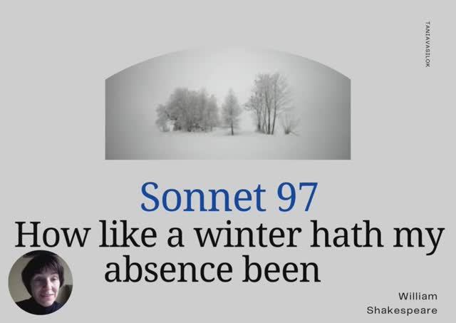 Sonnet 97 Shakespeare па-беларуску