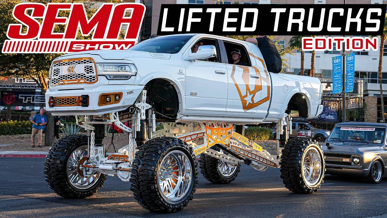 Нереальные Тачки EPIC Lineup of Custom Cars Trucks roll out from Las vegas Convention !!!