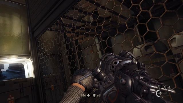 Wolfenstein. The New Order.  Часть 9.  Разрушенный мост.