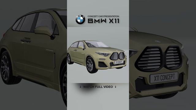 BMW X11 CONCEPT CAR YELLOW SAND - SHORTS 3