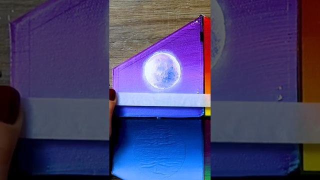 4 Types Of 🌙 #art #shortsvideo