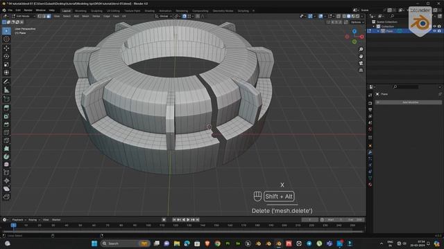 Blender Modeling Tips & Tricks _ Part_04 _ Blender#blender3d #3dmodelingtips #3dmodeling