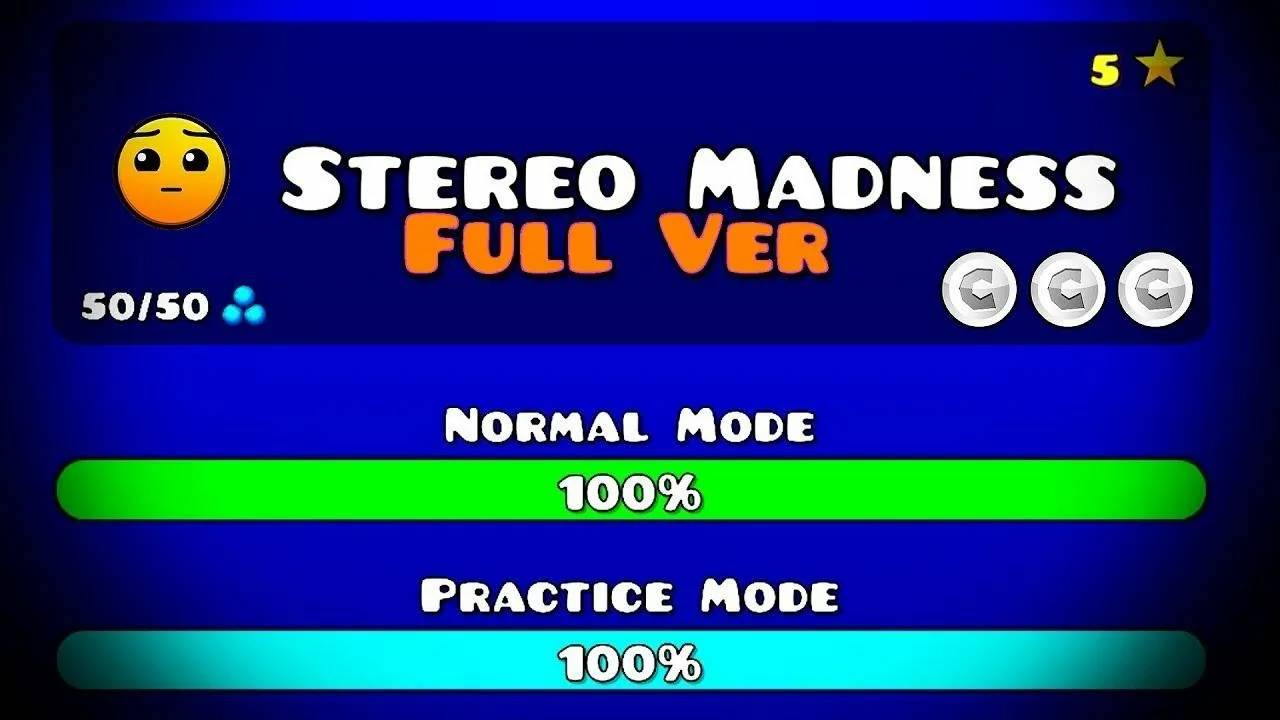 Stereo Madness Full в Geometry Dash // Geometry Dash