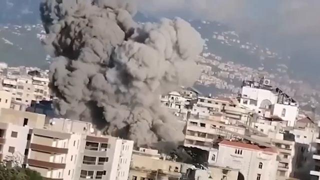 🇱🇧🇮🇱 Израильская авиация продолжает бомбить по Бейруту и югу Ливана !!!