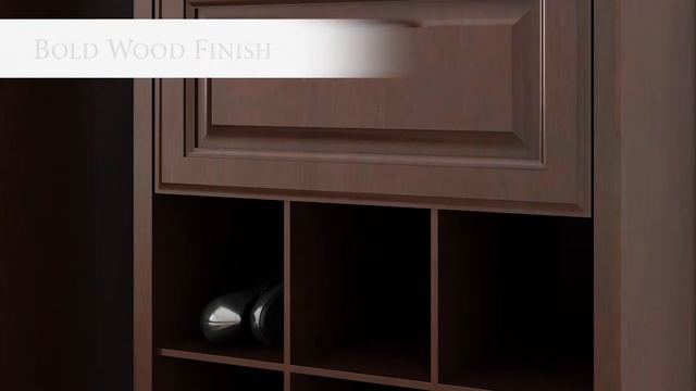 Allen Roth Solid Wood Closet Video