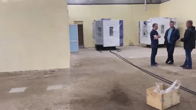 Перестановка станков ЧПУ, для НПФ «Диполь» ООО._ Rearrangement of CNC machines, for NPF _Dipol_ LLC.