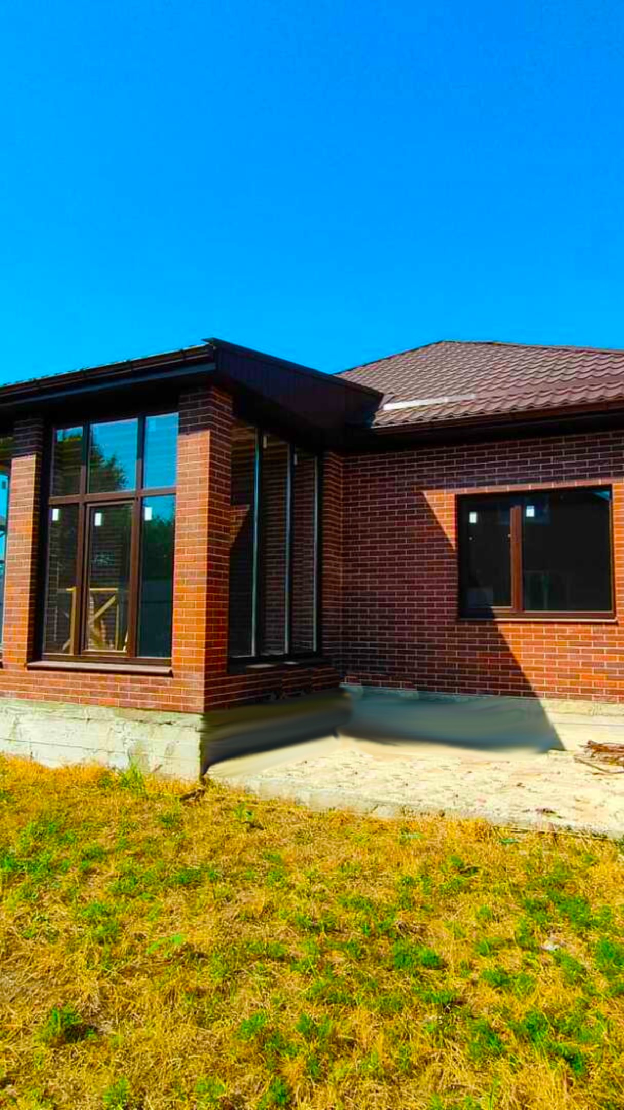 Домик на юге с витражными окнами | отличная планировка | Краснодар