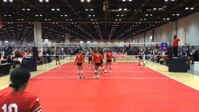 FCA Upstate 17-1 vs WF Waves 17 Chad, 2023-06-22, Day 1, Match 1, 2nd Set