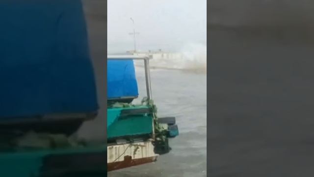 Тайфун "Пепито" на острове Полилло (Филиппины, 17.11.2024).