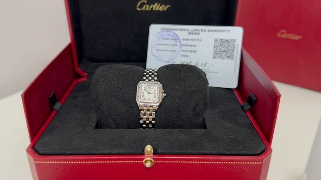 Часы Cartier de panthere mini WSPN 0019 2023