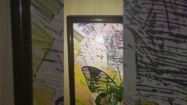 Картина в стиле абстракционизм (Бабочка)