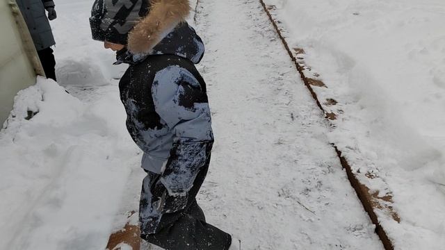 А вот и зима