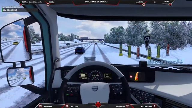 Euro Truck Simulator 2  ~1.49~ #ETS2 1.49 Начал все с нуля.