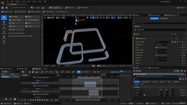 49 - Animating the remaining spline sweeps