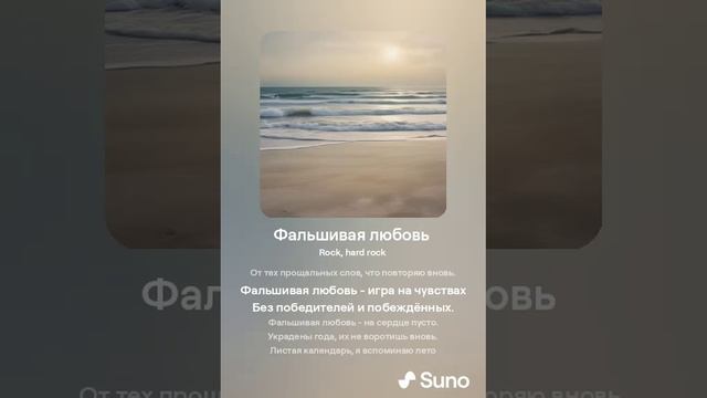 Suno (feat Алексей Коротин) - Фальшивая любовь  (Energy) кавер