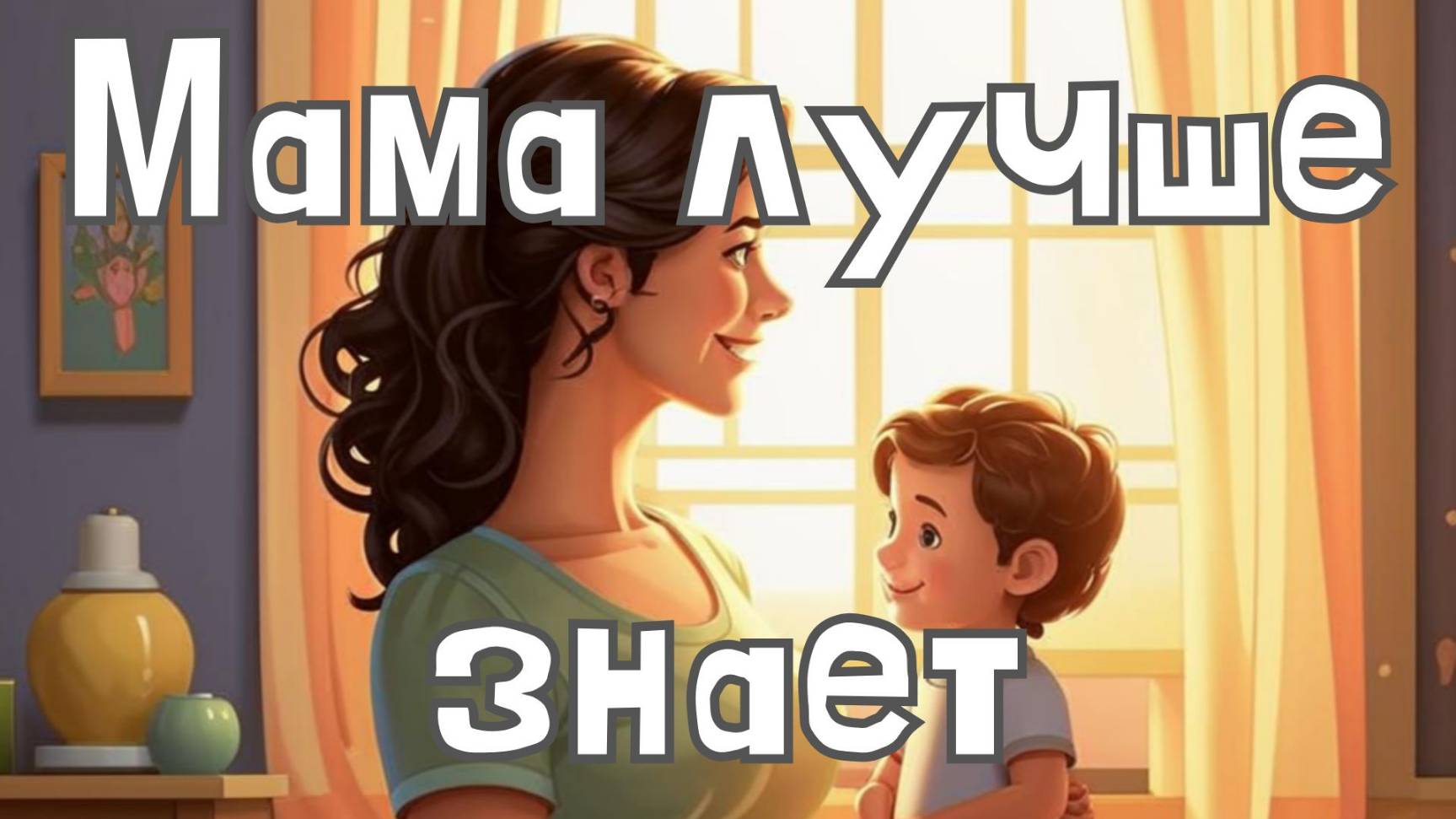 "Мама лучше знает"- песня для детей