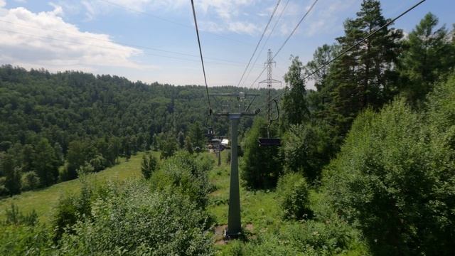 Канатная дорога Истлэнд, рабочий посёлок Листвянка, Иркутская область