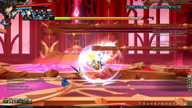 [Elsword] Elrianode training grounds guide. How to beat Rosso.