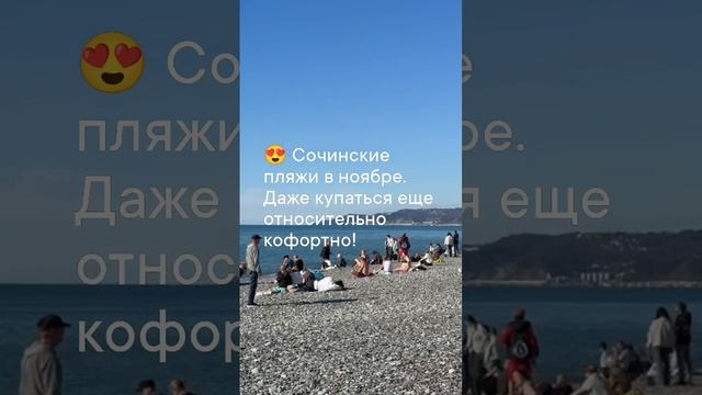 Ноябрь в СОЧИ