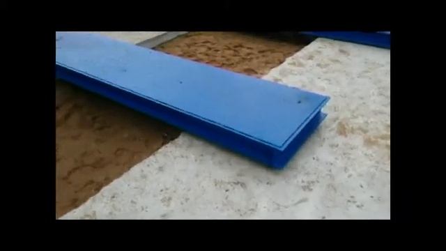 Монтаж автомобильных весов ТРЭК