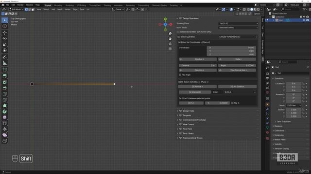 5 - CAD-like Modeling Tools - 2 -Working with coordinates