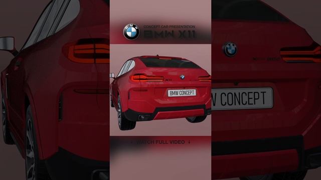 BMW X11 CONCEPT CAR CARMINE ROSE - SHORTS 7