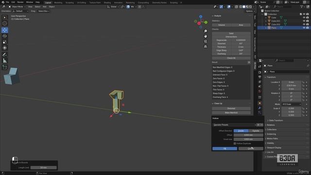 14 - 3D Printing and verifications - 6 -Editing a model and exporting
