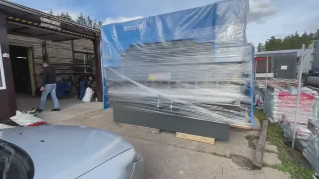 Листогибочный пресс для ОДО «Каскадэнергомонтаж»._ Sheet bending press for ODO _Kaskadenergomontazh_