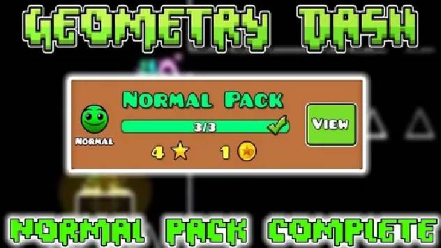 Normal Pack в Geometry Dash //Geometry Dash