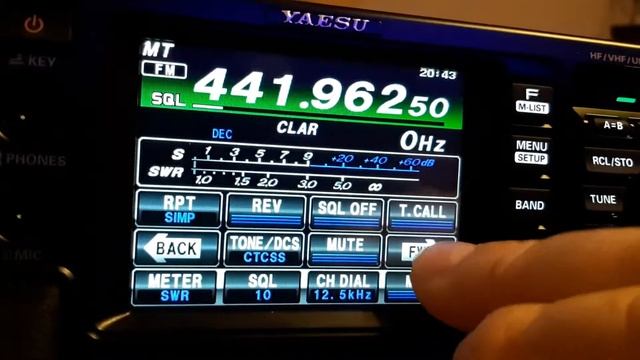 YAESU ft-991 
Куда делся сканер TONE/DCS ?