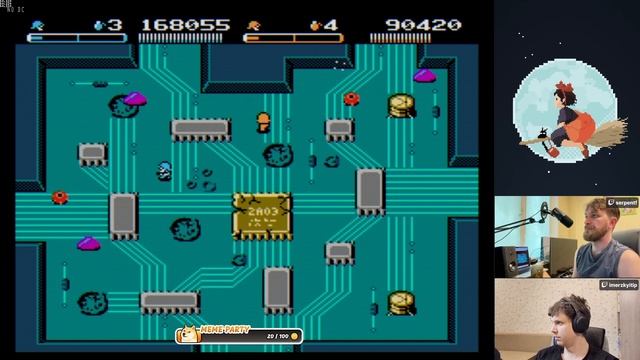 Data Man (nes/famicom/dendy) - Полное прохождение на стриме