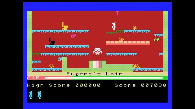 Manic Miner (MSX, 1983, Software Projects) 7 minute gameplay