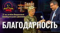 Татьяне Николаевной Расторгуевой - Благодарность (12 лет штабам НОД)